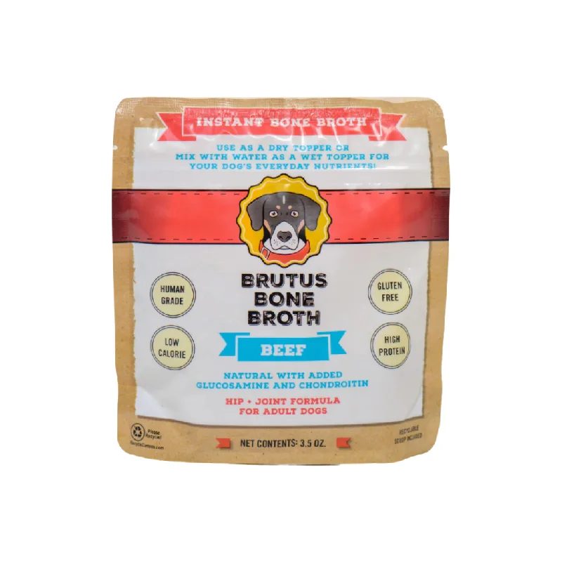 ---Brutus Instant Bone Broth Powder Beef Mega Pack