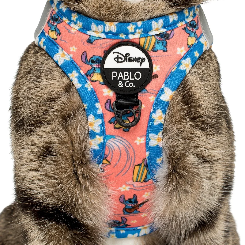  -Splash-proof food bowl AND Anti-choking slow food bowlSurfin' Stitch: Step In Cat Harness