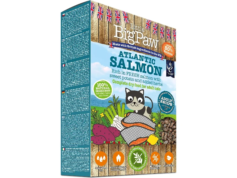 - Summer pet ice matAtlantic Salmon Complete dry food for Adult Cats 350gm /Little BigPaw