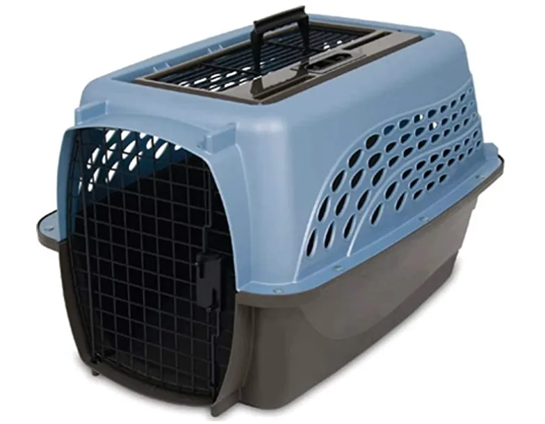 - Rabbit grass rack to prevent waste food boxPetmate Two Door Top Load Kennel