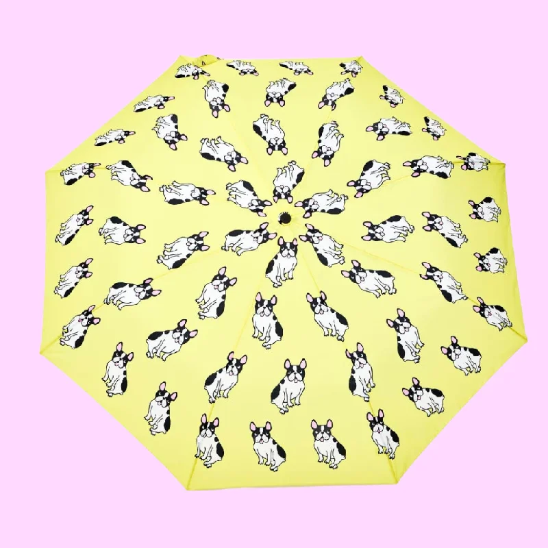 - Postoperative pet anti-licking Elizabethan collarBulldog Yellow Eco-friendly Umbrella