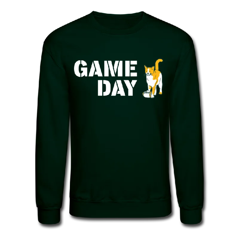 - Parrot climbing and standing wooden frameGame Day Cat Classic Crewneck Sweatshirt