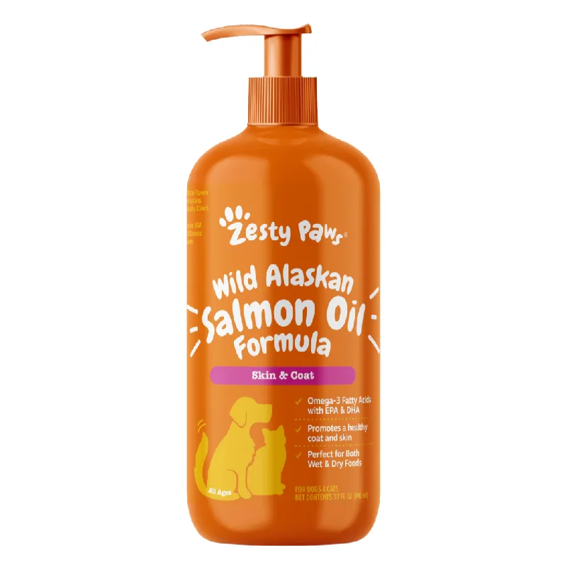 - Winter warm clothes for short-haired dogsZesty Paws Wild Alaskan Salmon Oil