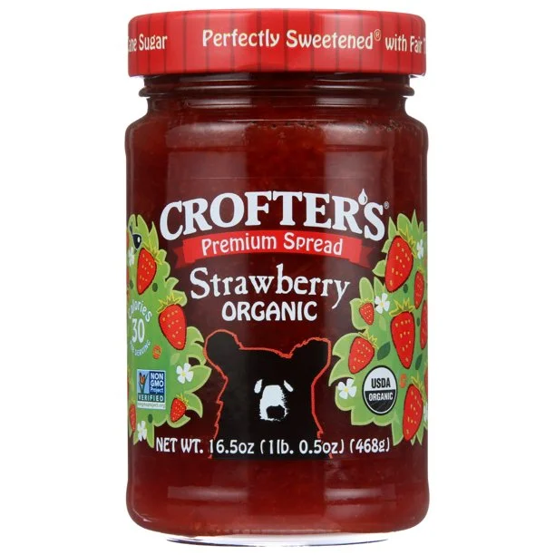  -Anti-scratch sofa protective coverCrofter's - Organic Fruit Spread Strawberry, 16.5oz | Pack of 6