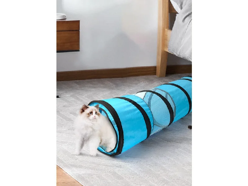 - Foldable and portable cat bagPAWISE  Pop-up play tunnel -90x25cm