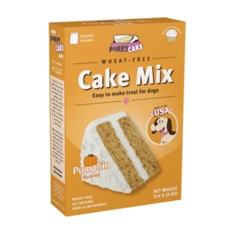 - Remote interactive pet feederPuppy Cake Pumpkin Microwaveable Cake Mix For Dogs 225g