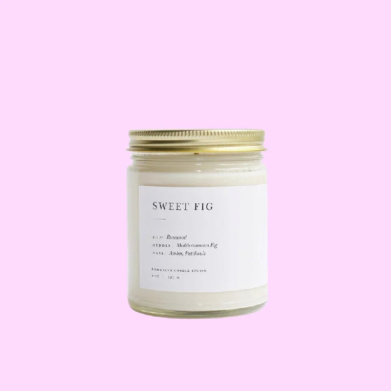 ---Sweet fig candle