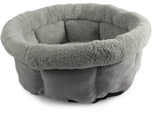 - Foldable and portable cat bagAFP Lamb-Cuddle Bed Grey