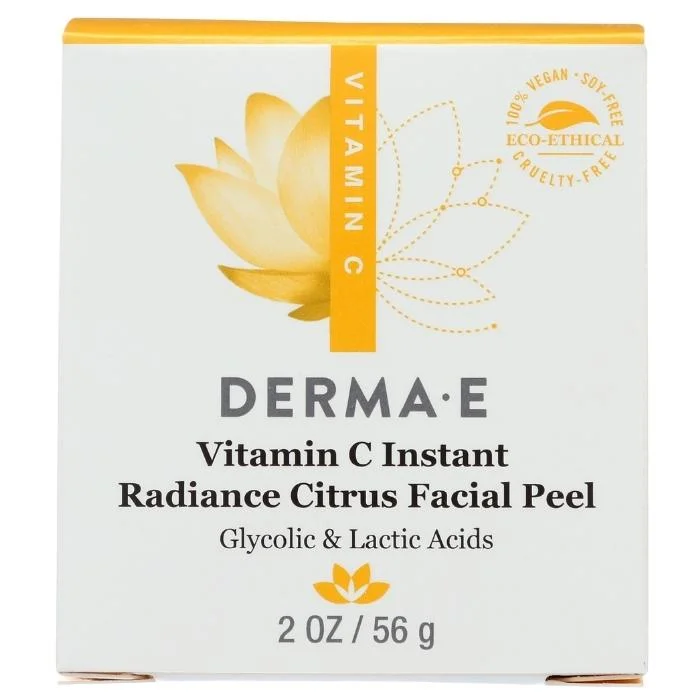 - Dog disposable foam shower gelDERMA E - Vitamin C Instant Radiance Citrus Facial Peel, 2oz