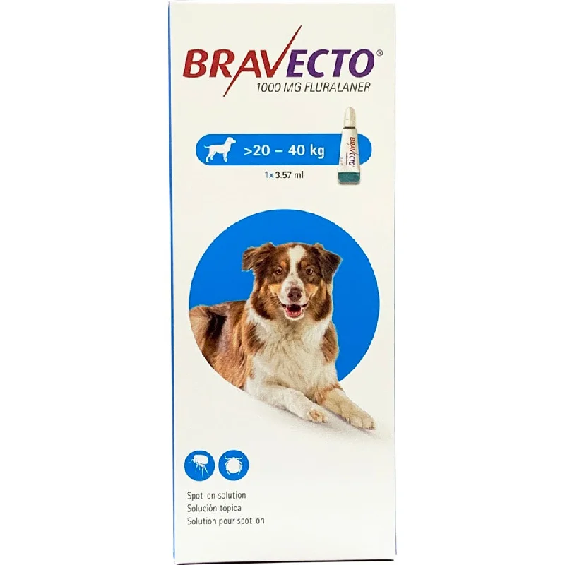 - Foldable and portable cat bagBravecto Flea & Tick Spot On Solution For Large Dogs (20kg - 40kg) 1ct