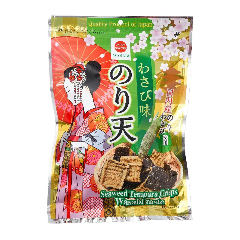 - Organic cotton dog bibsWasabi Tempura Seaweed Chips