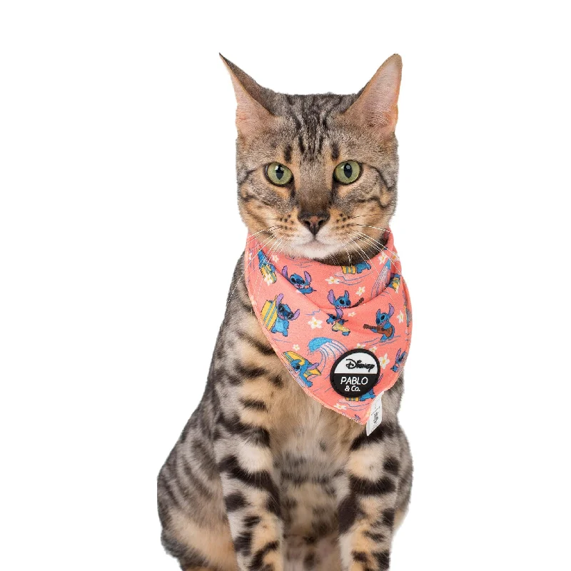 - Custom pet birthday cakeSurfin' Stitch: Cat Bandana