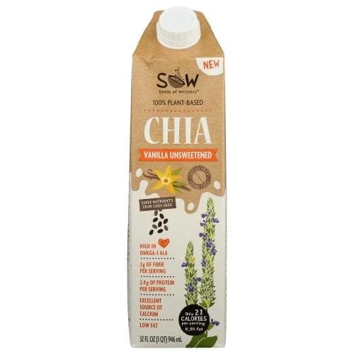 - Cat stress soothing spraySow Milk Chia Unsweetened Vanilla, 32 oz
 | Pack of 6