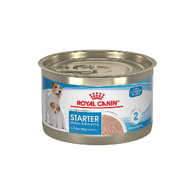 - Organic cotton dog bibsRoyal Canin Size Health Nutrition Starter Mother & Babydog Mousse In Sauce Canned Dog Food