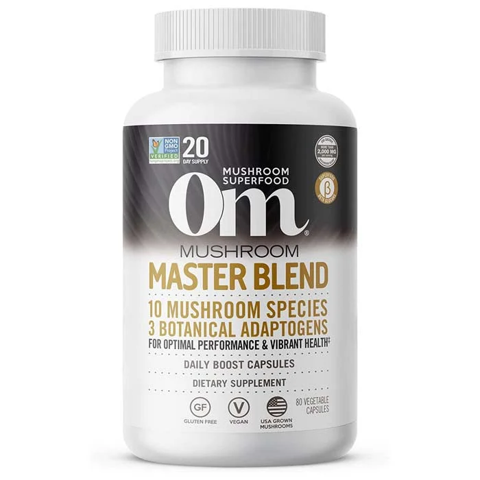 - Summer pet ice matOm Mushroom Superfood - Master Blend Mushroom Capsules, 80 Capsules