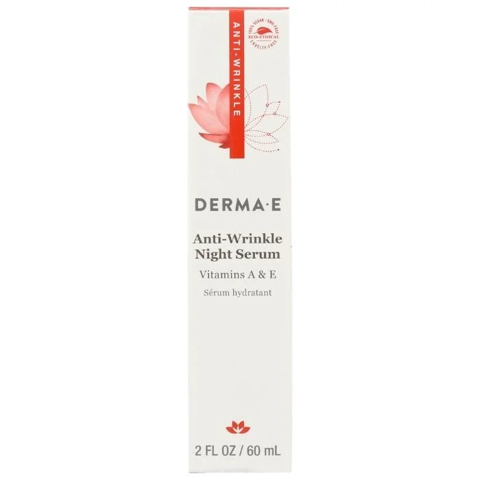 ---DERMA E - Anti-Wrinkle Night Serum, 2 fl oz