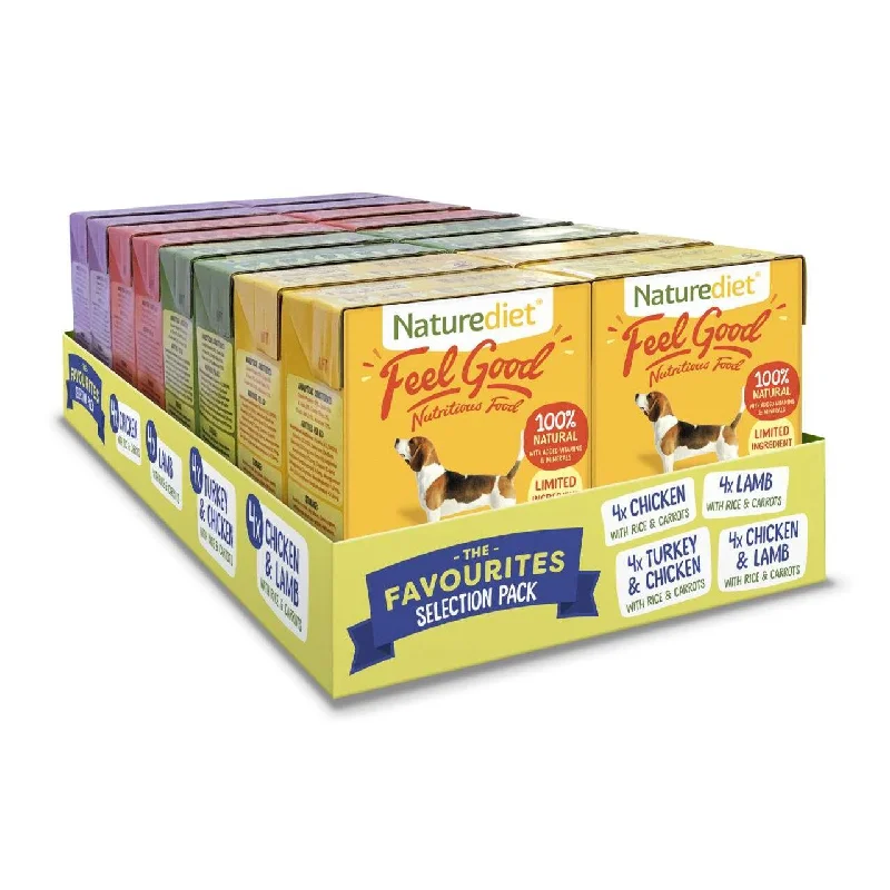 - Tear stain dog foodNaturediet Feel Good Variety Pack 16 x 390g