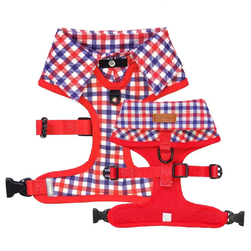 ---Moo+Twig Dapper Yapper Dog Shirt Harness