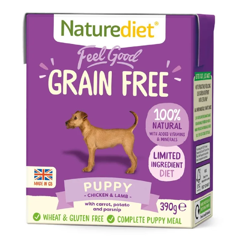 - Royal Canin dog food recommendationNaturediet Feel Good Grain Free Puppy Complete Wet Dog Food 18 x 390g