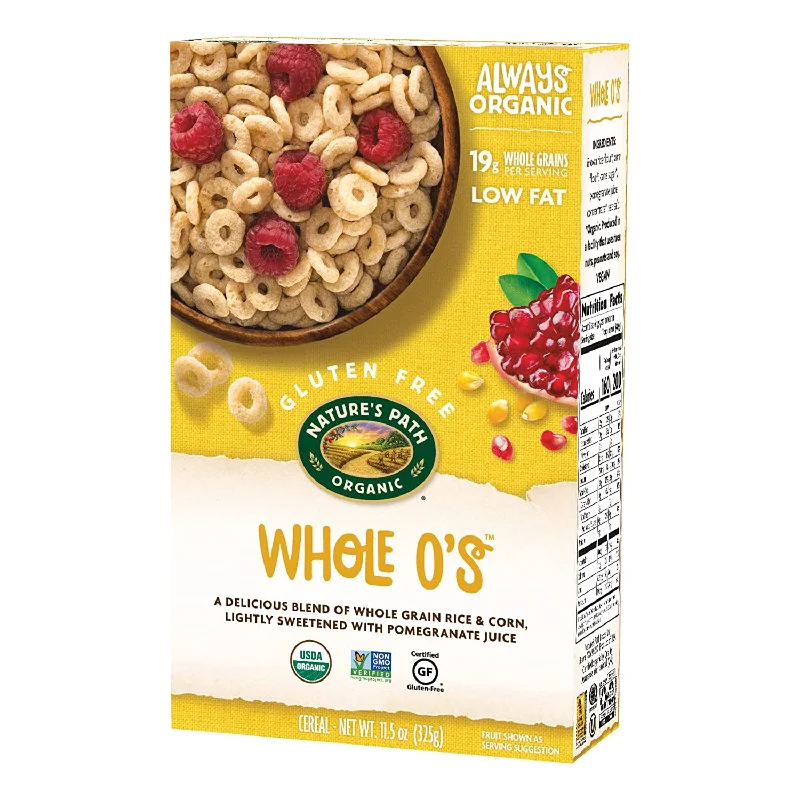 - Foldable and portable cat bagNature's Path - Organic Whole Os Cereal Gluten Free, 11.5oz | Pack of 12