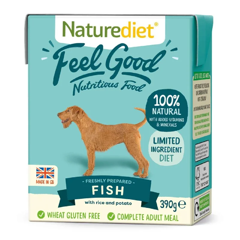 - How is Birgi dog foodNaturediet Feel Good Fish Complete Wet Dog Food 18 x 390g