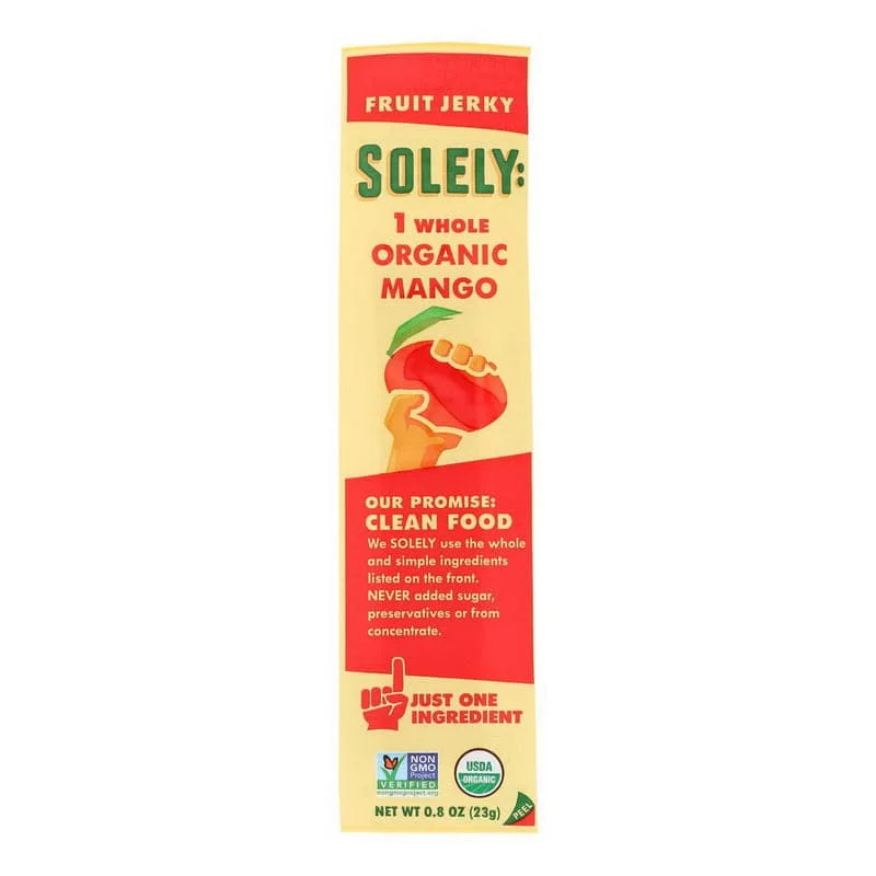 - Dog disposable foam shower gelSolely - Fruit Jerky Mango Organic, 0.8 oz | Pack of 12