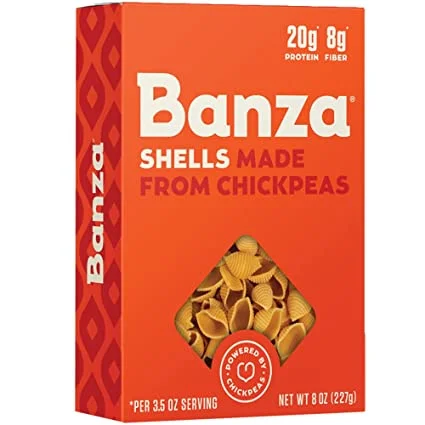 - Pet tear stain cleaning wipesBanza Chickpea Pasta Shells 8 oz
 | Pack of 6