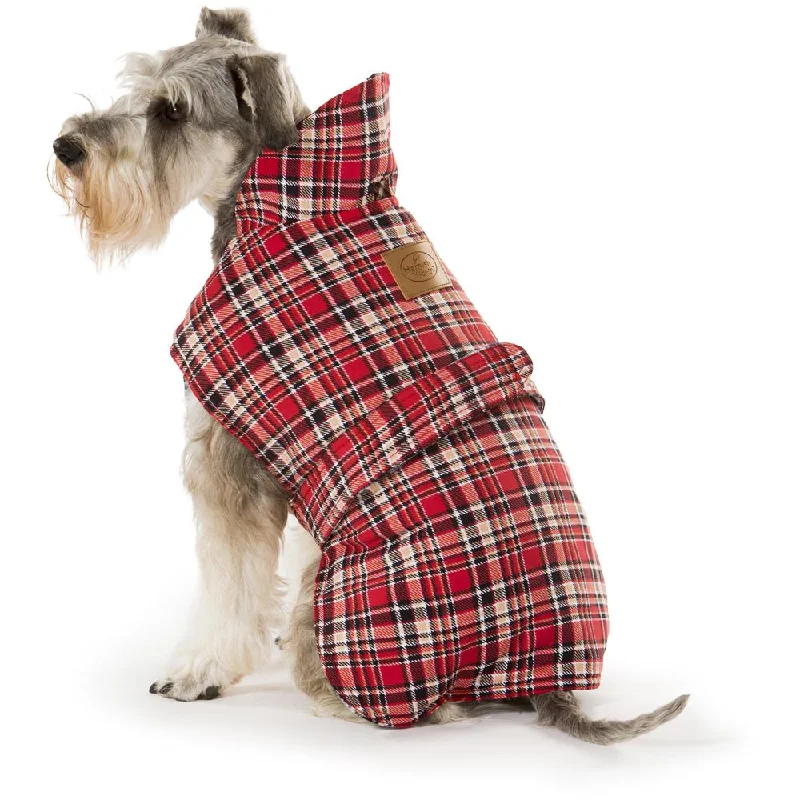 Non-toxic pet clothesHamish McBeth All Weather Waterproof Dog Coat - Tartan Red