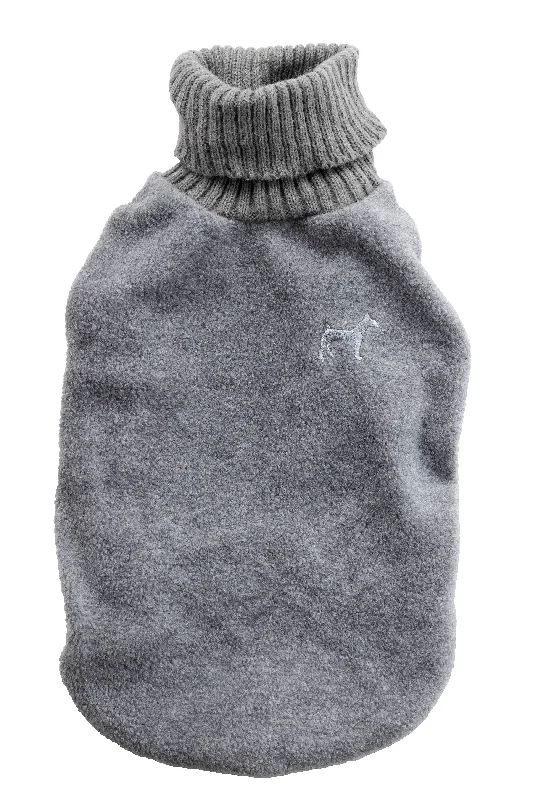 Cat clothesFleece and Knit Jumper Grey