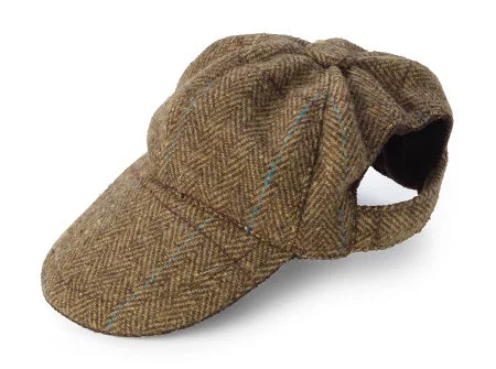 Pet sun protection clothesBrown Tweed Hat