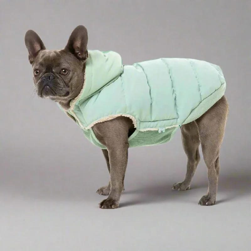 Pet fashion clothesFuzzYard | Essential Puffer Jacket - Mint