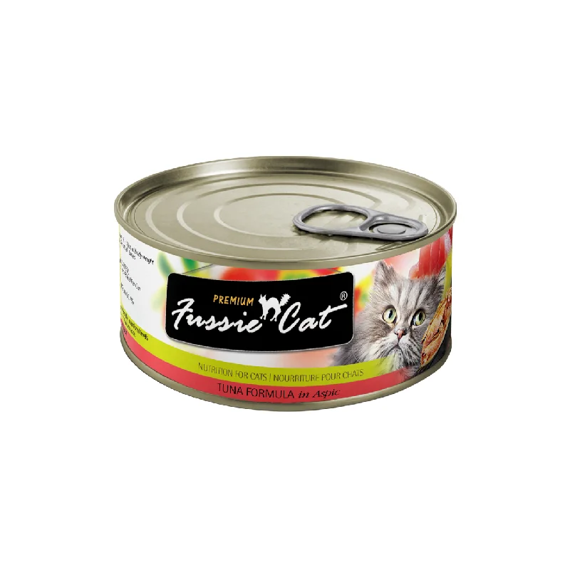    - Natural ingredient cat food  Fussie Cat Premium Tuna Formula in Aspic Can 2.8oz