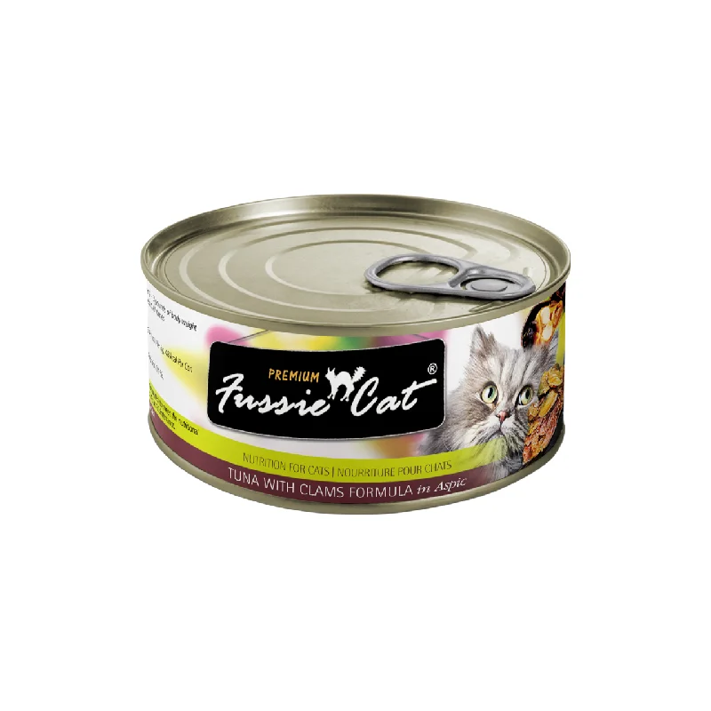    - Purina Pro Plan cat food palatability  Fussie Cat Premium Tuna & Clams Can 2.8oz