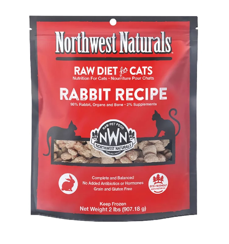    - Cat food for coat health  Northwest Naturals Cat Nibbles Rabbit Recipe 2lb