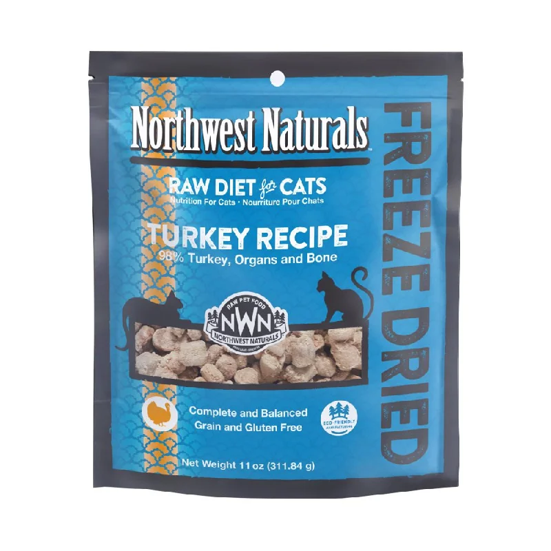    - Digestive care cat food  Northwest Naturals Cat Freeze-Dried Turkey Recipe 11oz